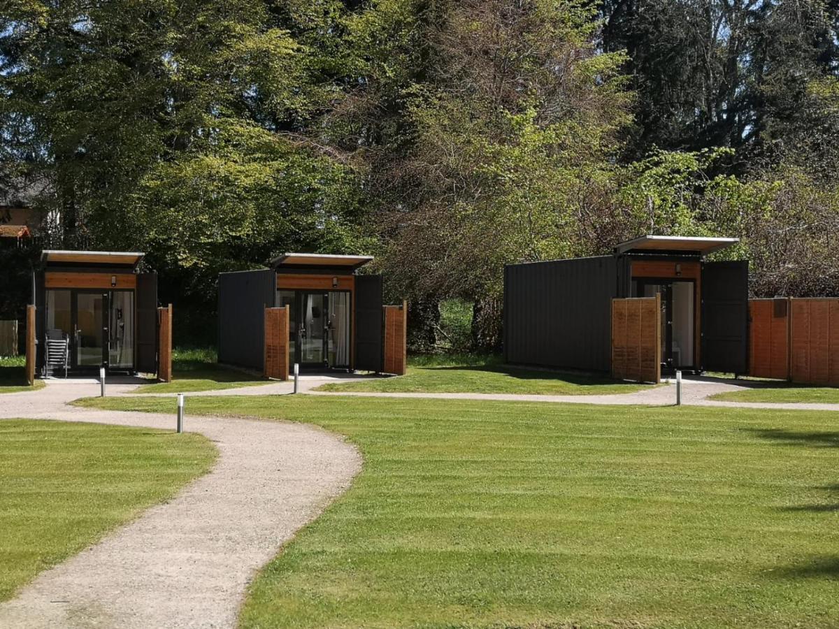 A Unique Experience In A Converted Shipping Containers, Glamness Is Adults Only Inverness Exterior photo